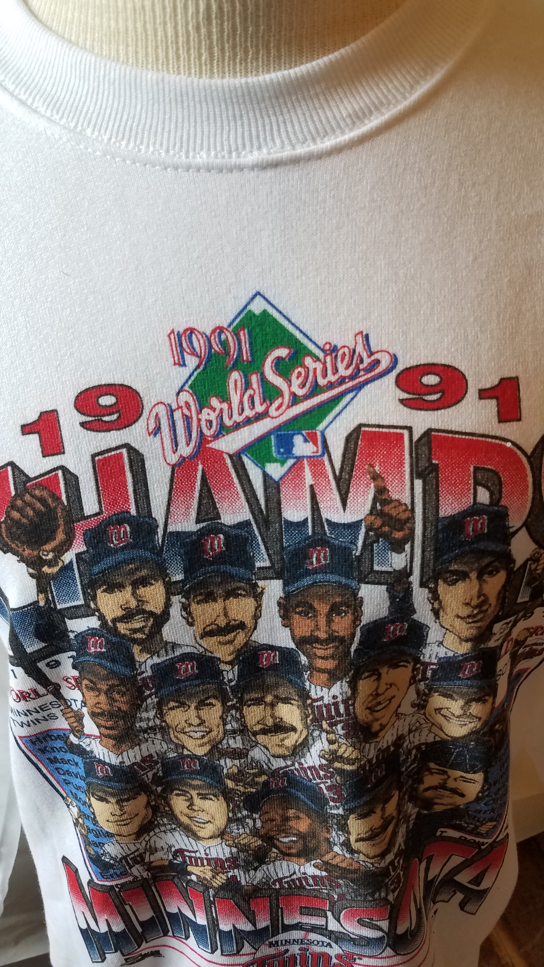 NOS Crew Cut Vintage Twins Sweatshirt 1991
