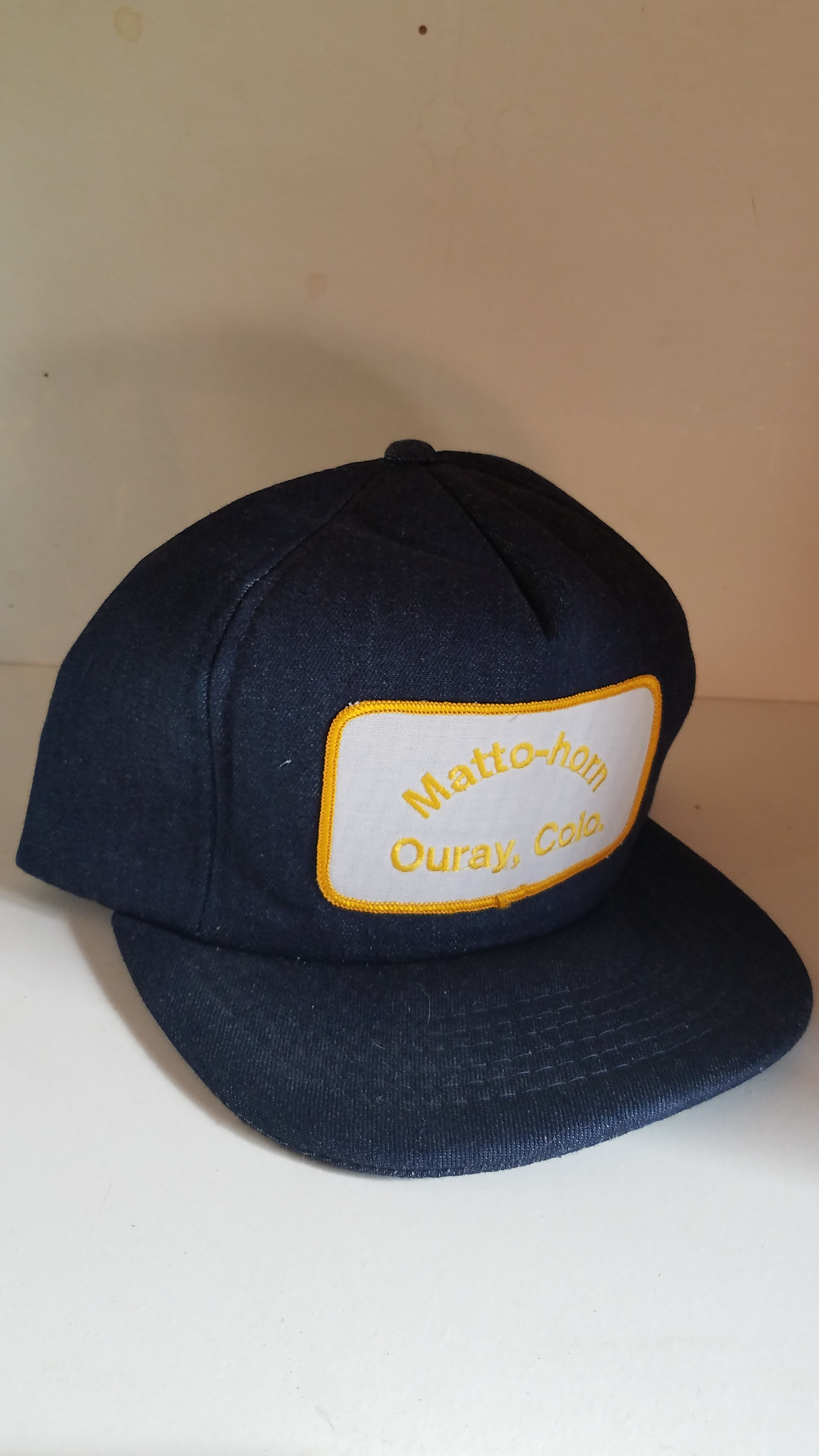 Vintage Snapback Matto-Horn, Ouray, Colo. Hat