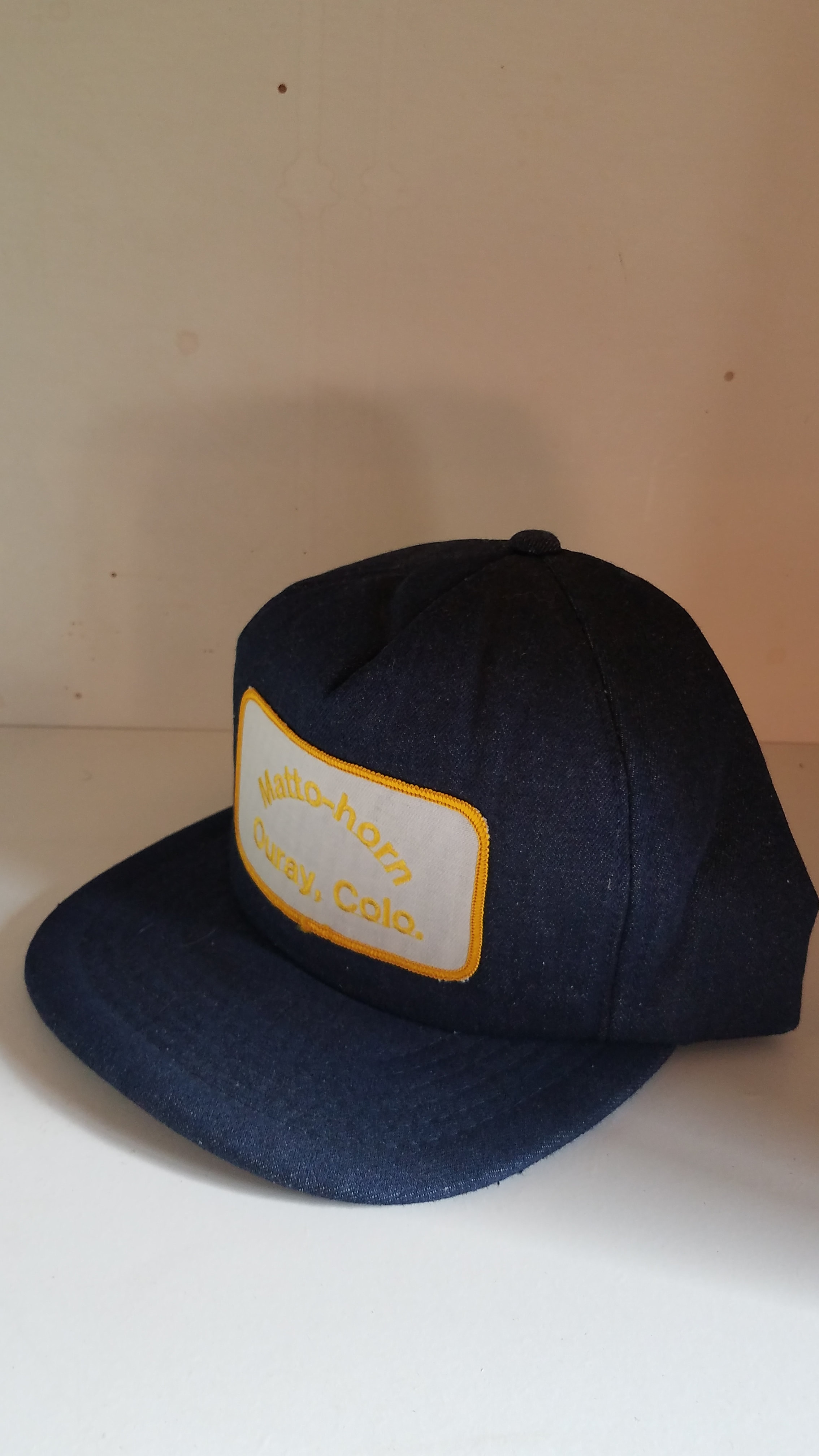 Vintage Snapback Matto-Horn, Ouray, Colo. Hat